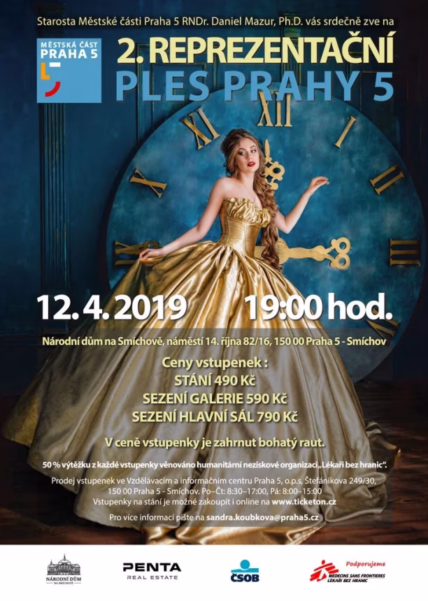 2. Reprezentační ples Prahy 5