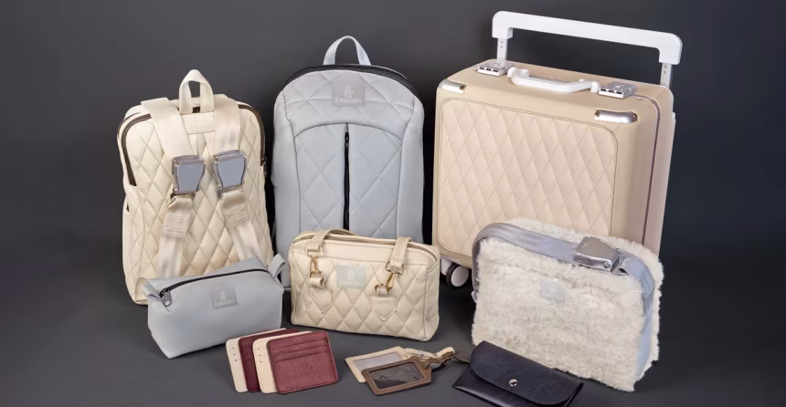 Aircrafted by Emirates: limitovaná edice zavazadel a doplňků z upcyklovaných interiérů letadel - foto 1 | brand photo