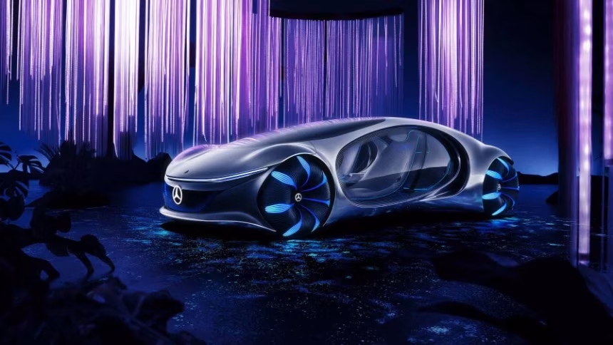 Automobil MERCEDES VISION AVTR inspirován světoznámým filmem AVATAR - foto 1 | brand photo