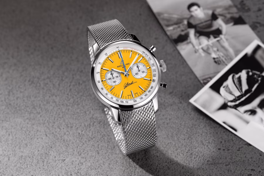 Breitling Top Time B01 Eddy Merckx připomíná 525 vítězství cyklistické legendy - fotografie 3