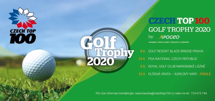 CZECH TOP 100 Golf Trophy 2020 by APOGEO