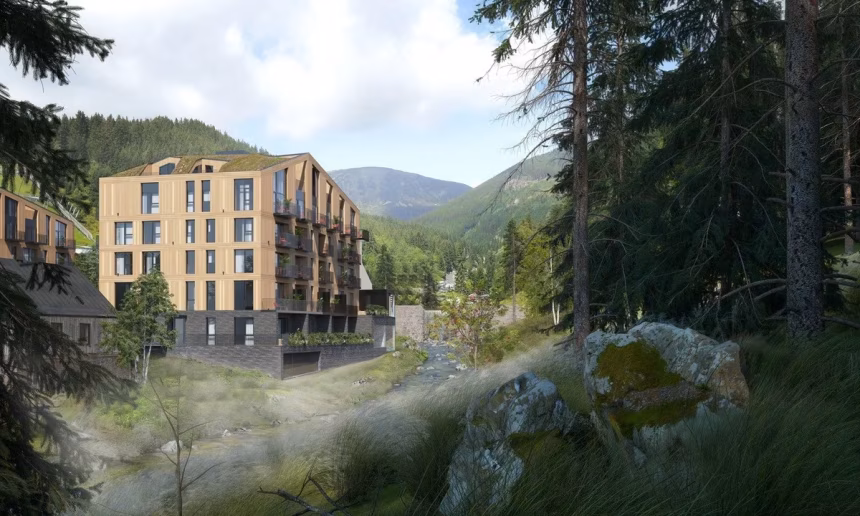 Developer Svatého Vavřince staví znovu v Peci: Svatá Barbora slibuje luxus, výnos i největší wellness na českých…