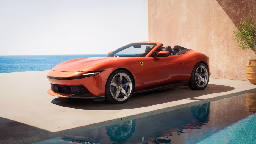 Ferrari Amalfi Spider: Elegance italského pobřeží v novém provedení