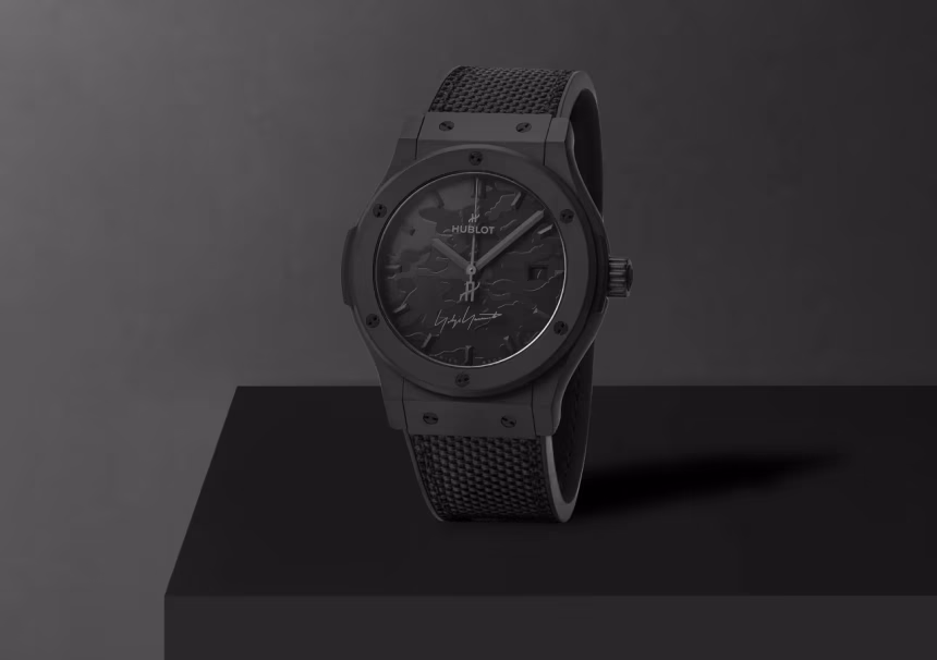 HUBLOT představuje model Classic Fusion Yohji Yamamoto All Black Camo - foto 1 | brand photo