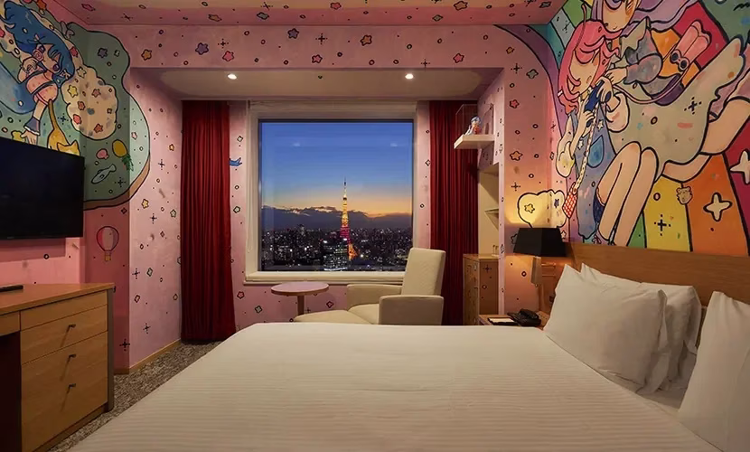 Jedinečný zážitek z pobytu: Nové umělecké pokoje v Park Hotel Tokyo - foto 1 | brand photo