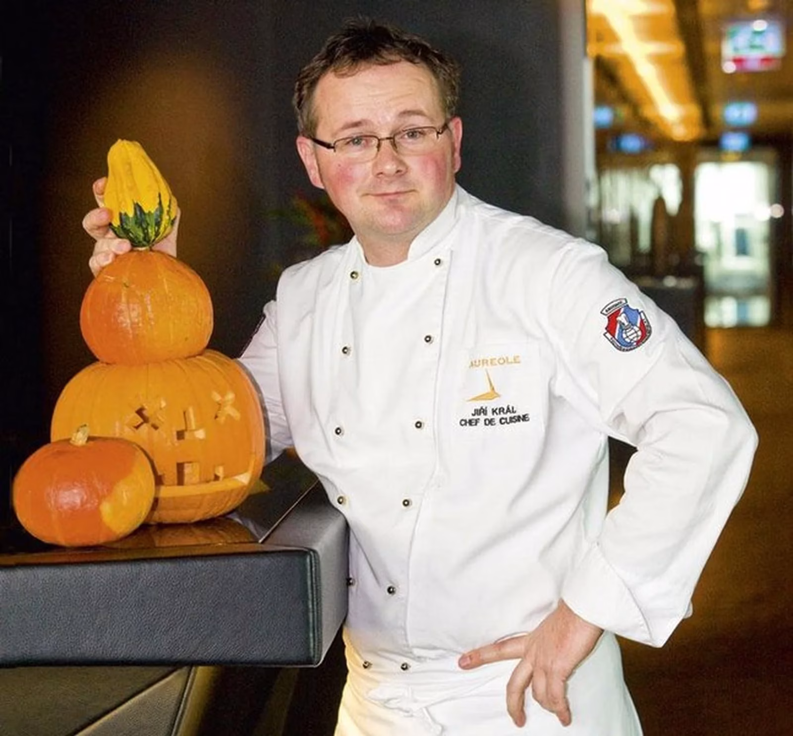 Jiří Král, šéfkuchař Aureole Fusion Restaurant & Lounge
