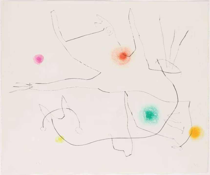 Joan Miró - práce na papíře