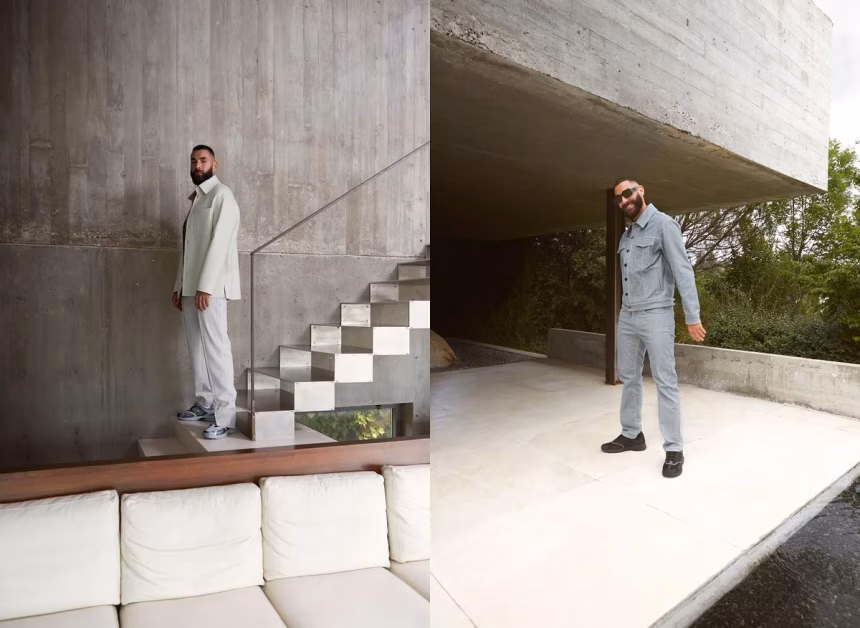 Karim Benzema v nových teniskách FENDI Faster - foto 1 | brand photo