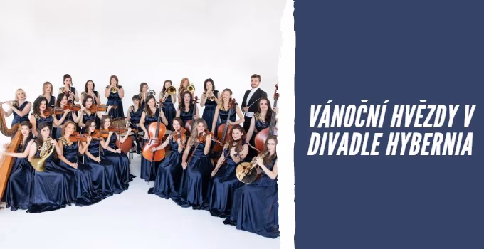 Koncert Vánoční hvězdy v Divadle Hybernia