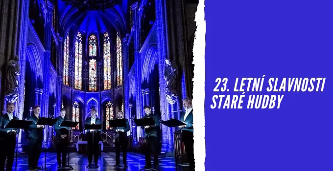 Letní slavnosti staré hudby zahájí příští týden vokální ansámbl Dionysos Now!