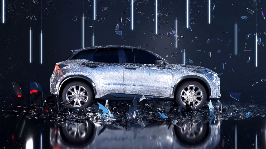 Lexus LBX dostal karoserii vyřezanou ze skla - foto 1 | brand photo