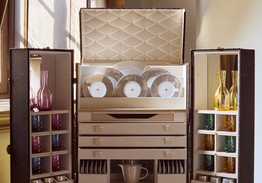 Louis Vuitton představuje Malle Vaisselier k nové kolekci stolování: Dolce Vita Art of Dining - foto 1 | brand photo