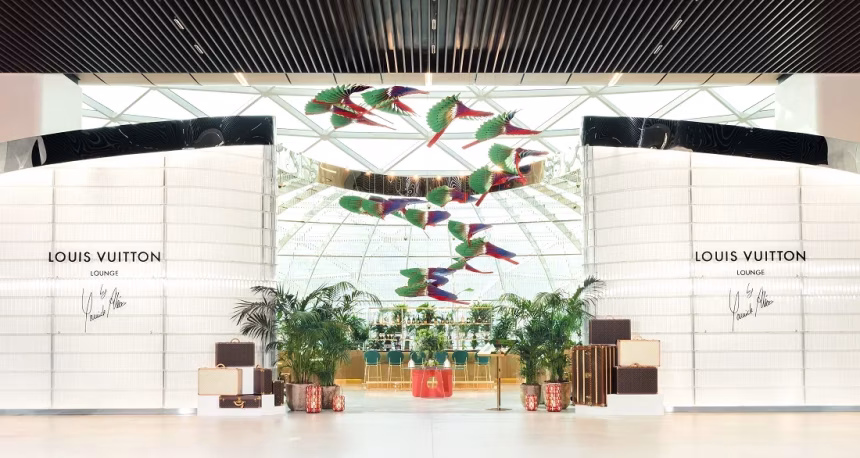 Louis Vuitton představuje první letištní salónek LOUIS VUITTON LOUNGE BY YANNICK ALLENO - foto 1 | brand photo