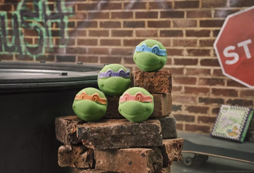 Lush s kultovními Želvami Ninja a vytvořili kolekci TMNT X LUSH - foto 1 | brand photo