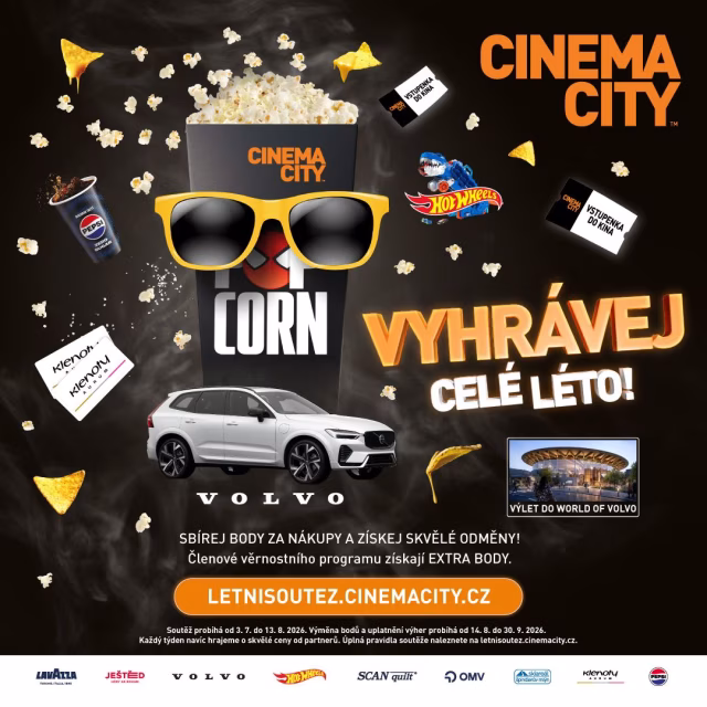 Léto v kině a šance na Volvo: Cinema City odměňuje každou návštěvu - fotografie 2