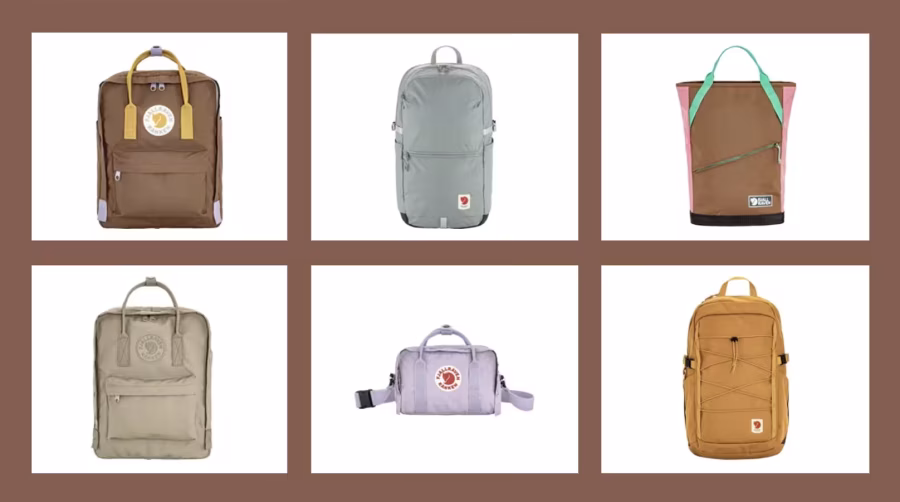 Back to school s barevnými batohy Fjällräven