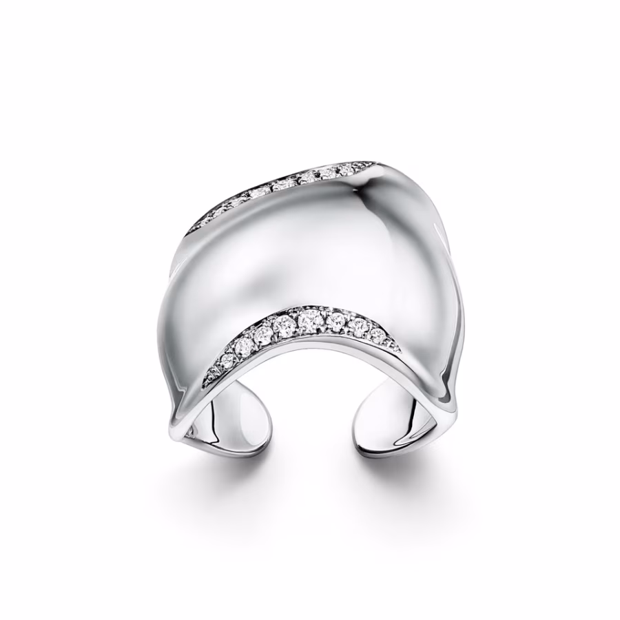 Tiffany & Co. rozšiřuje ikonickou kolekci Elsa Peretti Bone Cuff o nové diamantové varianty - fotografie 5