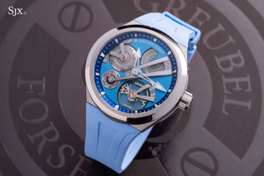 Greubel Forsey Balancier 3 přichází v titanu a odstínu Baby Blue