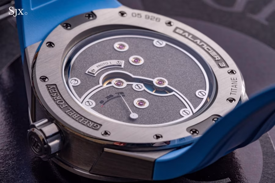 Greubel Forsey Balancier 3 přichází v titanu a odstínu Baby Blue – fotografie 5