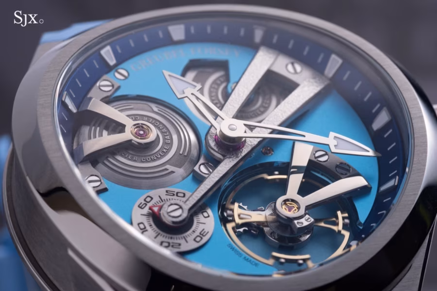 Greubel Forsey Balancier 3 přichází v titanu a odstínu Baby Blue – fotografie 6