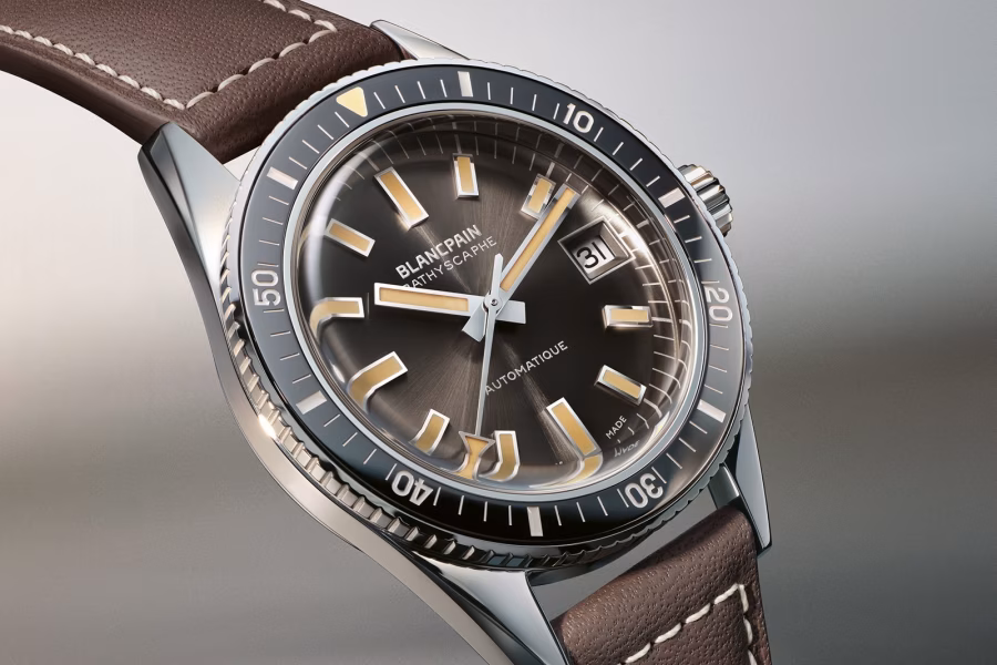 Blancpain Fifty Fathoms Bathyscaphe na zápěstí