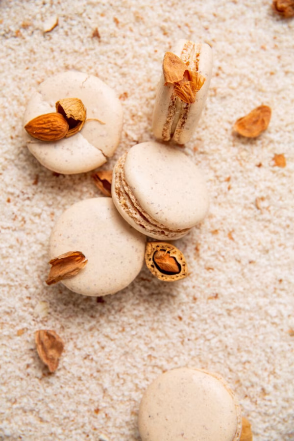 Detail barevné makronky Ladurée