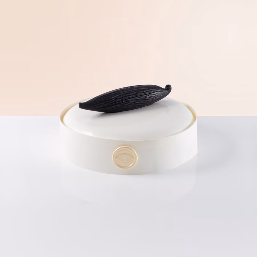 Entremet s tahitskou vanilkou z The Mandarin Cake Shop
