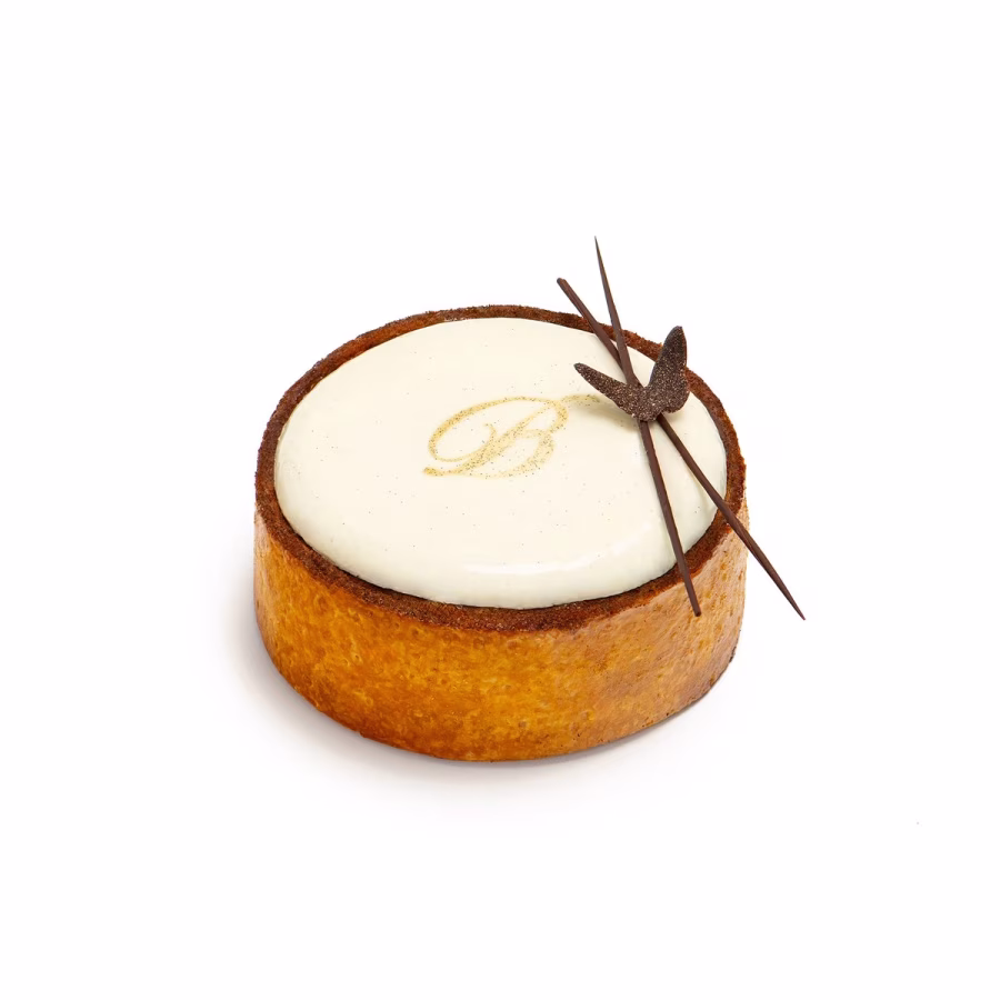 Podpisový vanilkový flan Butterfly Patisserie