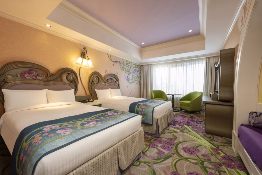 Elegantní pokoj Tokyo DisneySea Fantasy Springs Hotel