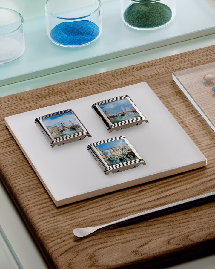 Umělecká pocta Benátkám v podání hodinek Jaeger-LeCoultre Reverso Tribute Enamel Turner Series - fotografie 8