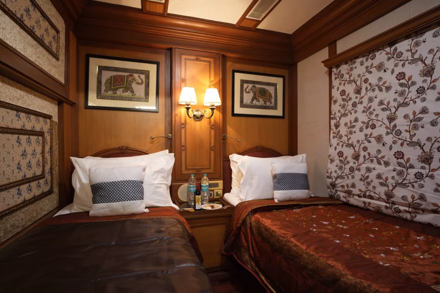 Apartmá na palubě Deccan Odyssey