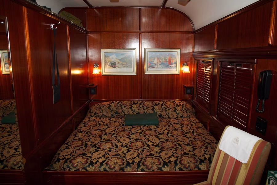 Deluxe Suite ve vlaku Rovos Rail