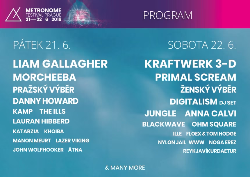 Metronome Festival Prague 2019 - fotografie 2