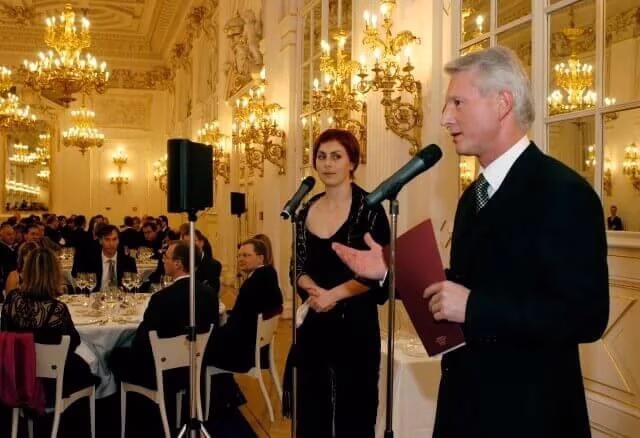 Etiketa u stolu s Ladislavem Špačkem