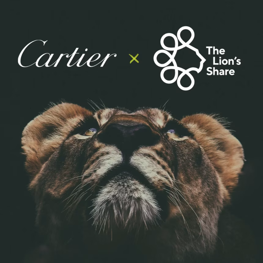 CARTIER SE PŘIPOJUJE K ORGANIZACI THE LION’S SHARE FUND – foto 2 | brand photo