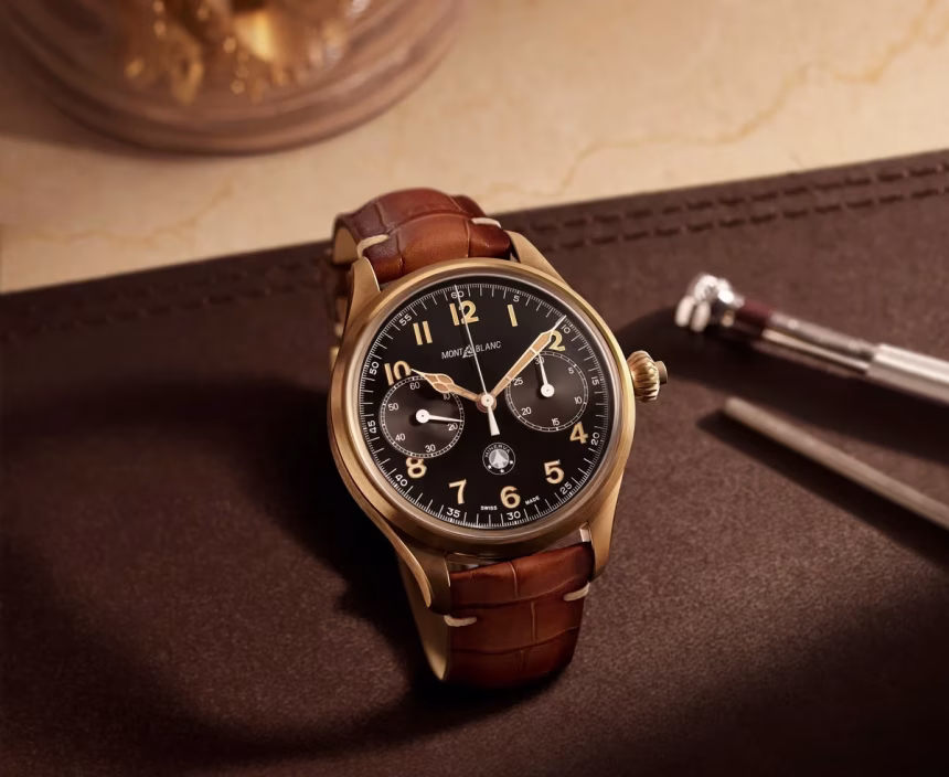 Limitovaná edice hodinek Montblanc 1858: Chronograf zvaný Origins - foto 3 | brand photo