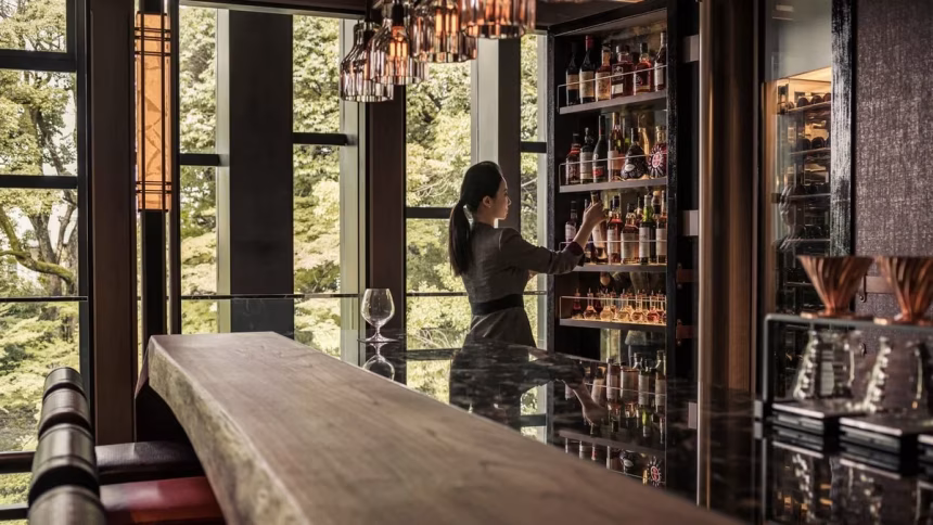 Bar hotelu Four Seasons Kyoto