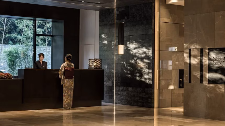 Lobby Four Seasons Hotel Kyoto
