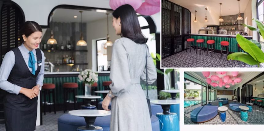 Lobby v hotelu De An