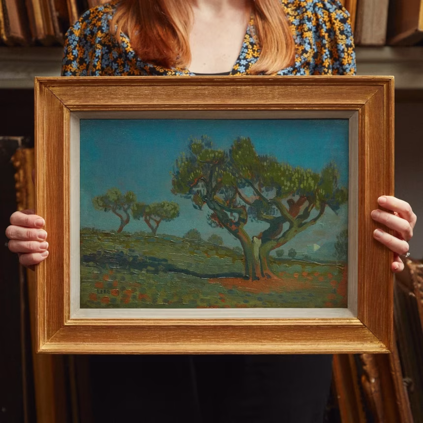 Obraz před aukcí Bonhams