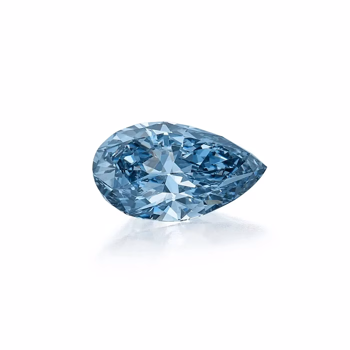 11,16karátový diamant Bulgari Laguna Blue v netradiční modré barvě - foto 2 | brand photo