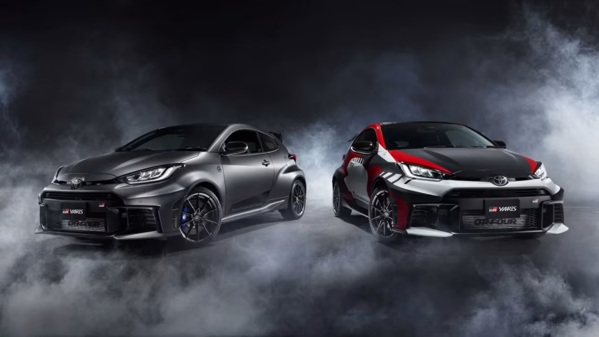 Aukce dvou speciálních rallyeových edic modelu GR Yaris v Praze – fotografie 2