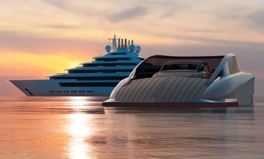 Nový koncept Falcon Shuttle: Perfektní doplněk pro vaše superauto na jachtě – foto 1 | brand photo