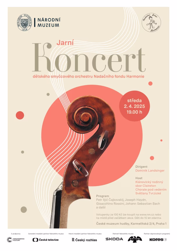 Jarní koncert Dětského smyčcového orchestru Harmonie - foto 2 | brand photo