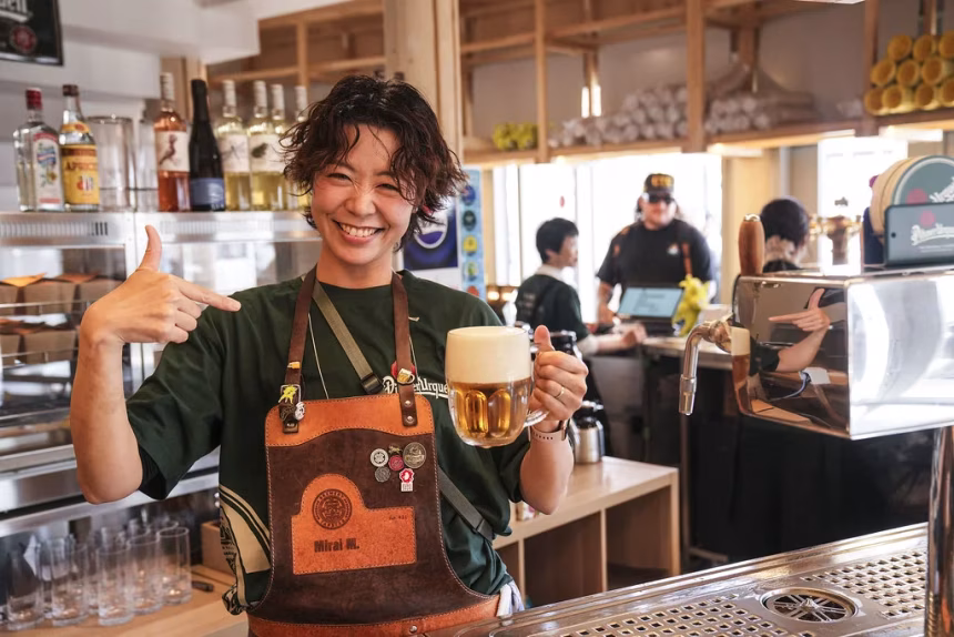 České pivní umění v podání japonské tapsterky Mirai Mitomi – foto 2 | brand photo