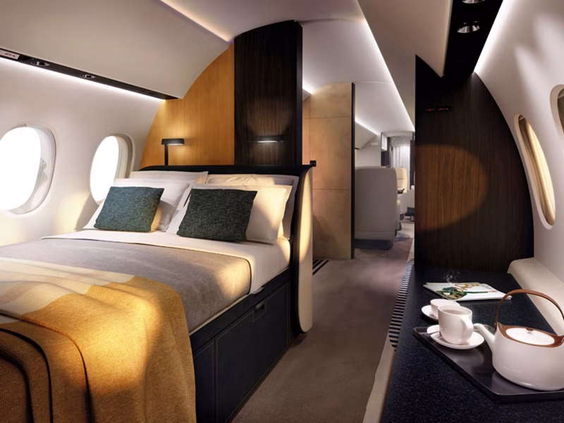 Dassault Falcon 10X: Luxusní apartmá v oblacích