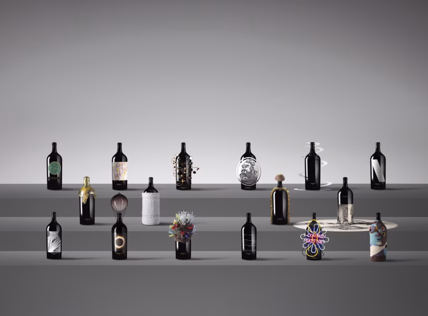 Bonhams bude dražit sérii Vendemmia d’Artista 2023 vinařství Ornellaia - fotografie 3