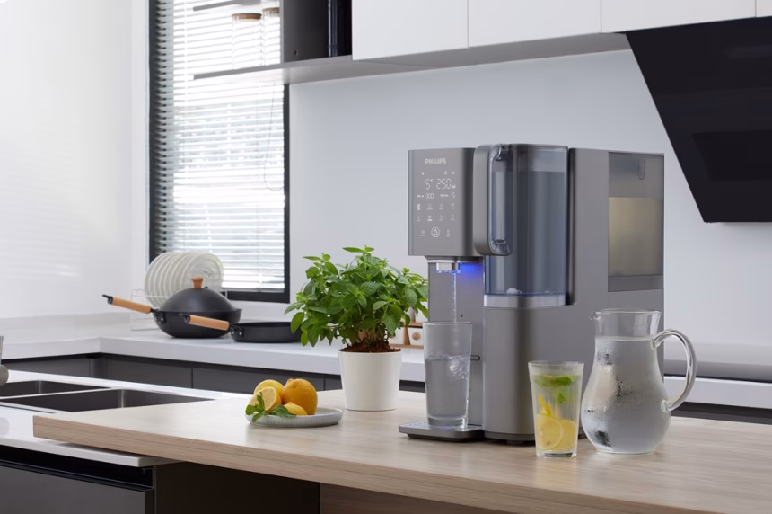 Vodní automat Philips: Špičková filtrace a dokonalá teplota vody v jednom