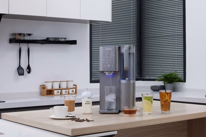 Vodní automat Philips: Špičková filtrace a dokonalá teplota vody v jednom
