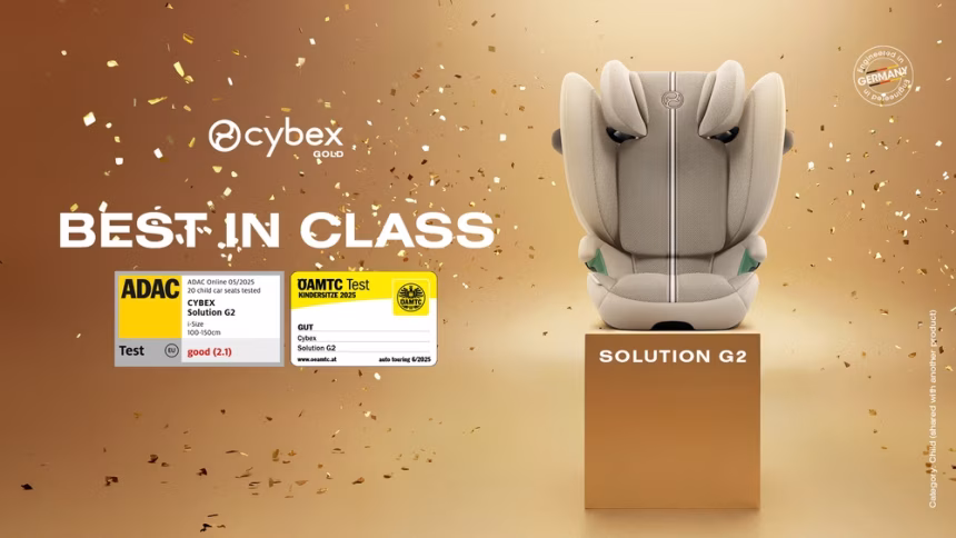 CYBEX získává další ocenění: modely Sirona Ti a Pallas G3 uspěly v květnovém testu ADAC